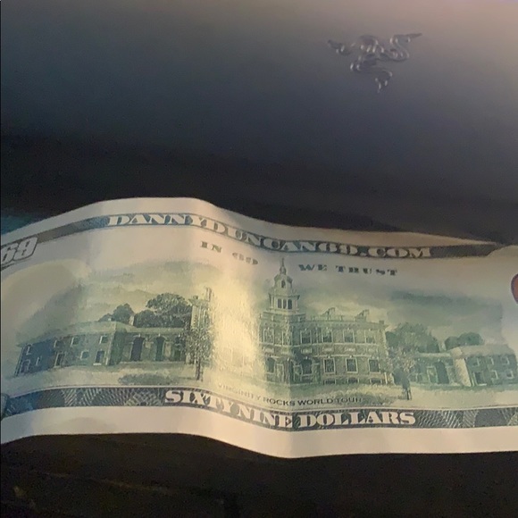 Danny Duncan 69$ bill - Picture 2 of 2
